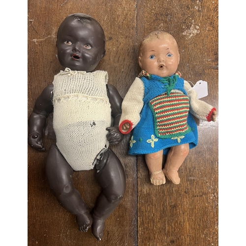 287 - 2 1930's dolls