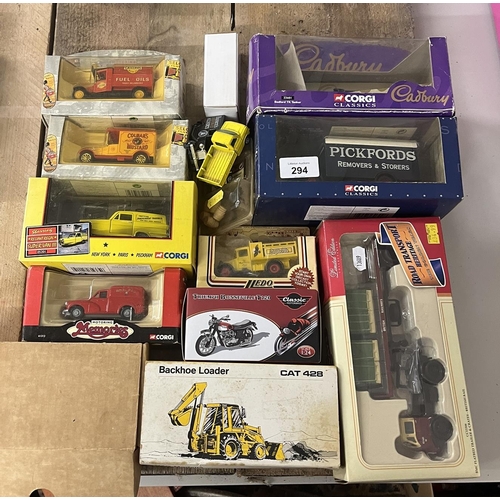 294 - Collection of diecast vehicles to include Corgi, mostly in original boxes