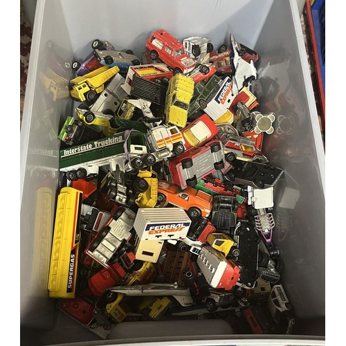 308 - Collection of played with and used diecast vehicles