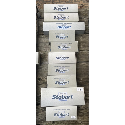 340 - Collection of World of Stobart, special edition collectors models