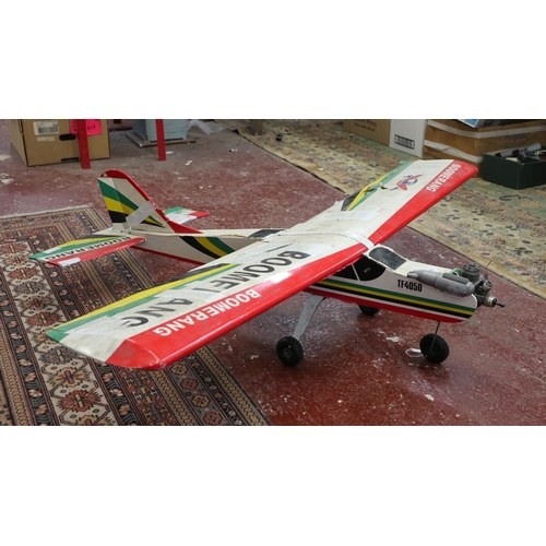 350 - Boomerang model RC plane with engine