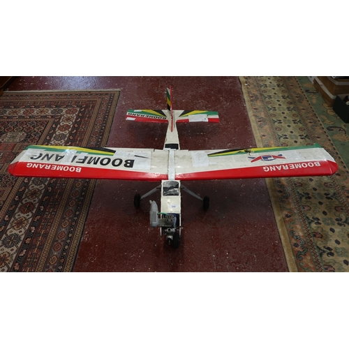 350 - Boomerang model RC plane with engine