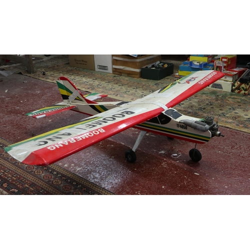 350 - Boomerang model RC plane with engine