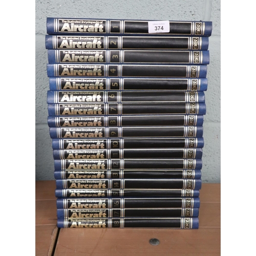 374 - The Illustrated Encyclopaedia of Aircraft volumes 1-18