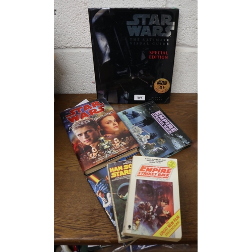 377 - Collection of Star Wars books