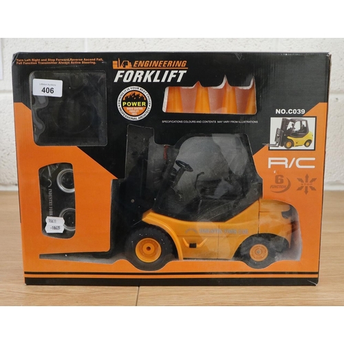 406 - R/C Engineering Forklift Truck as new in box