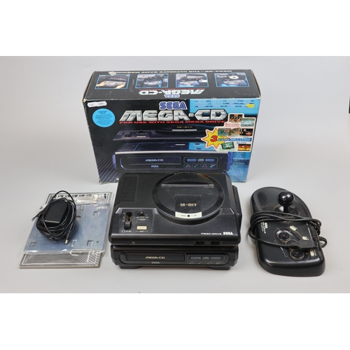 42 - Sega Mega Drive and Mega CD in box