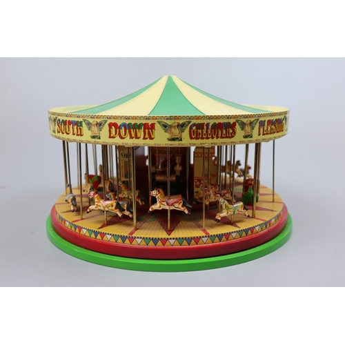 43 - 2 Corgi Fairground Attractions to include the South Down Gallopers in original boxes