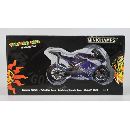 66 - Minichamps Valentino Rossi - Collection of 10 model motorcycles and another from 2004 & 2005