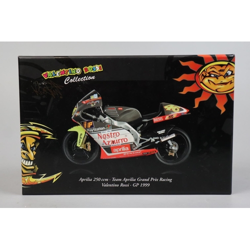 75 - Collection of 8 Minichamps Valentino Rossi motorcycles 1997-1999 scale 1:12