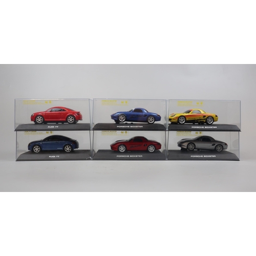9 - Collection of Scalextric German cars
