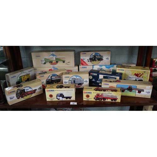 98 - Good collection of Corgi Classics commercial vehicles in original boxes