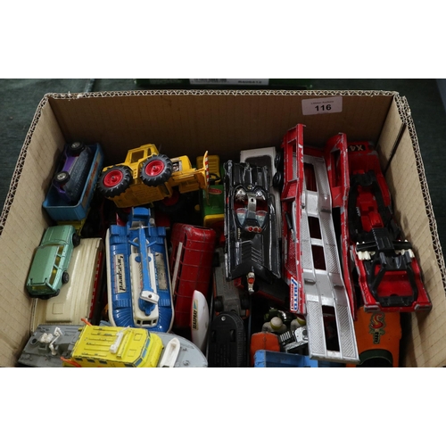 116 - Collection of diecast vehicles etc