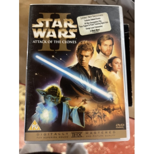 164 - Star Wars DVDs and soundtrack CDs