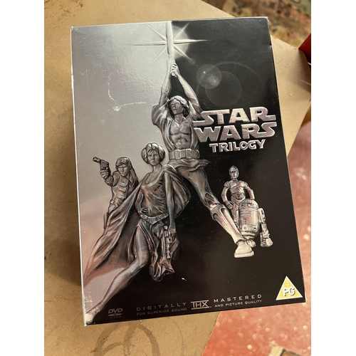 164 - Star Wars DVDs and soundtrack CDs