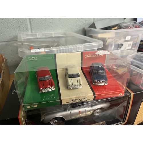 190 - Collection of diecast cars, lorries etc.