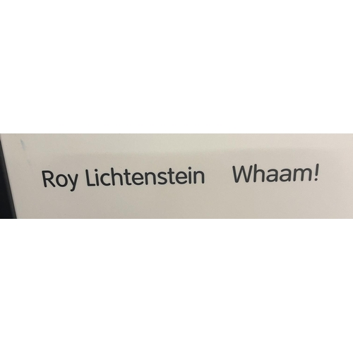 202 - Pair of Roy Lichtenstein 'WHAAM!' diptych Offset Lithographs