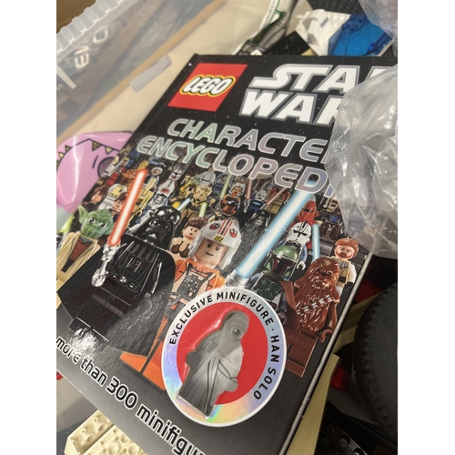 211 - Huge collection of mixed Lego Star Wars in tub