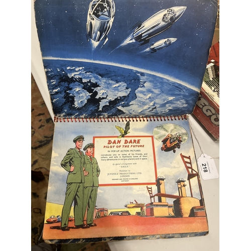 218 - Dan Dare Pilot Of the Future pop-up book