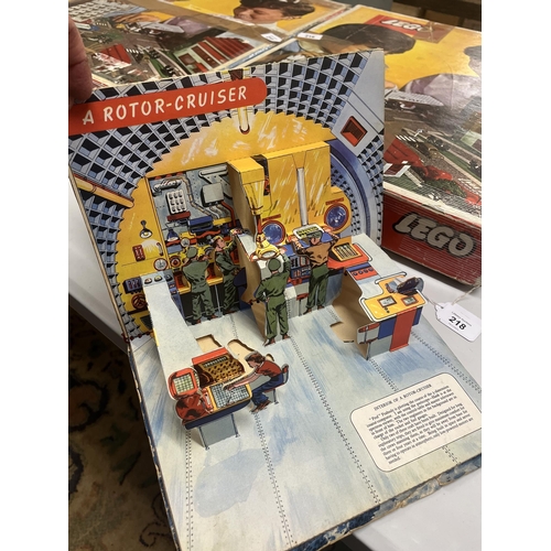 218 - Dan Dare Pilot Of the Future pop-up book