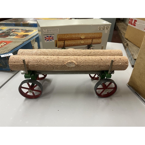 220 - Mamod lumber wagon in original box