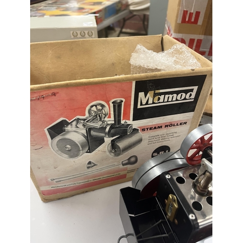 221 - Mamod Steam roller SR1 in original box