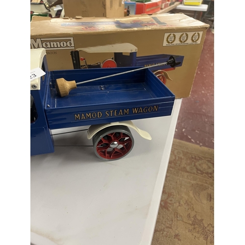 223 - Mamod steam wagon in original box