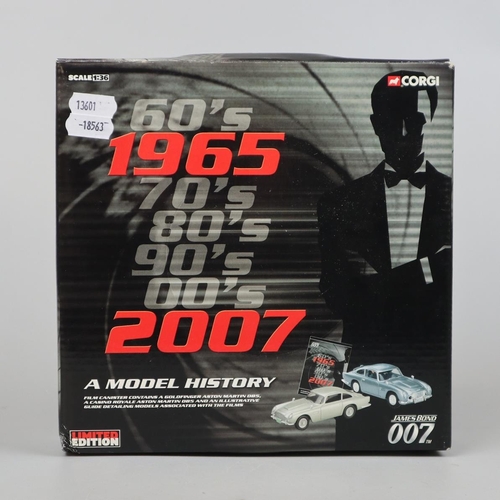 23 - L/E James Bond a Model History in original box and film case presentation display