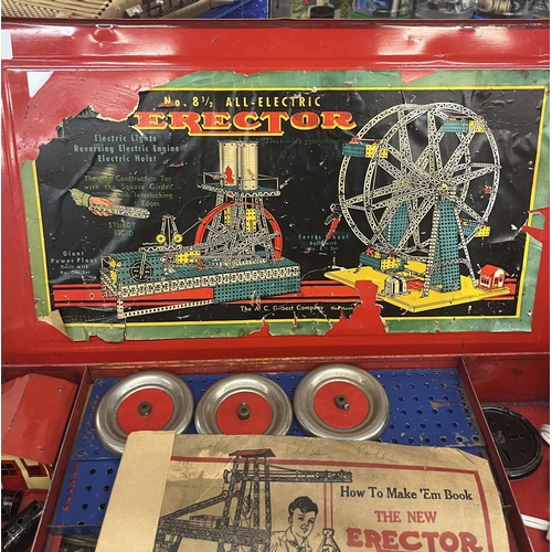 233 - Late 1950s Erector construction set in original case