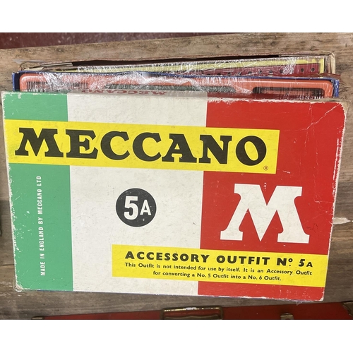 234 - Collection of Meccano sets to include complete set No.6 together with accessories and instruction bo... 