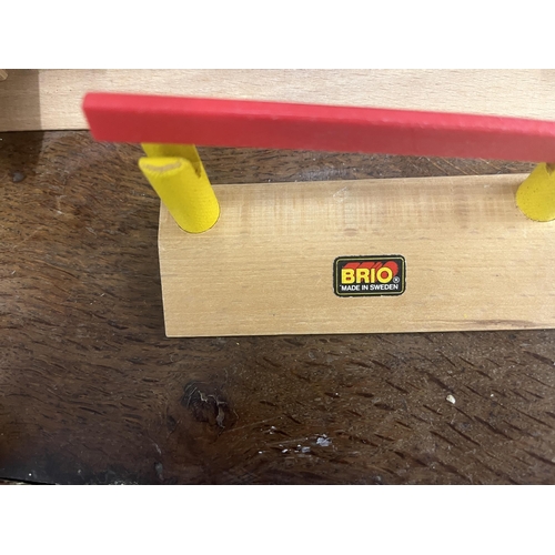 247 - Brio wooden railway set