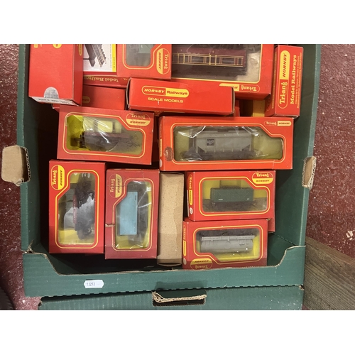 249 - Collection of Hornby to include boxed carriages and trains etc