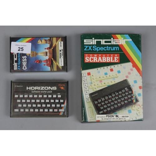 25 - Sinclair ZX Spectrum personal computer etc