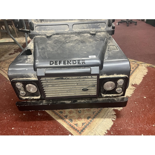 267 - Very large R/C Land Rover Defender - Believed to be used at Twickenham to bring the ball on to the p... 