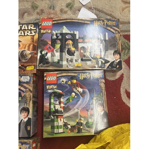 273 - Collection of Harry Potter Lego in original boxes together with Star Wars Lego