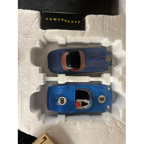 279 - Scalextric Beetle Cup together with accessories and track