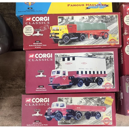 291 - Collection of Corgi Classics, vintage lorries in original boxes