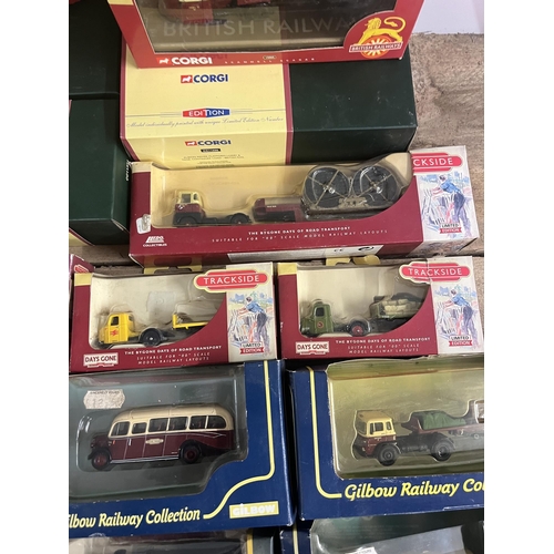 292 - Collection of Corgi and Lledo Trackside and British Railway diecast models in original boxes