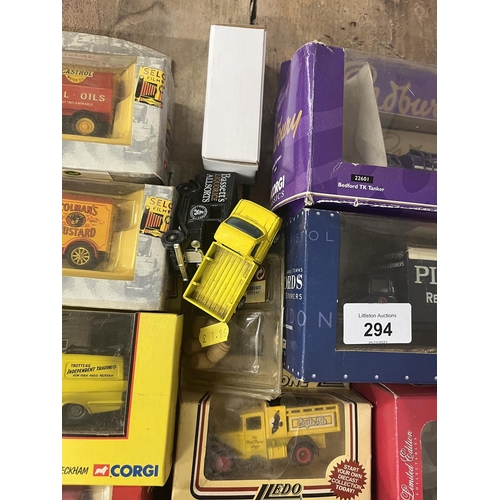 294 - Collection of diecast vehicles to include Corgi, mostly in original boxes