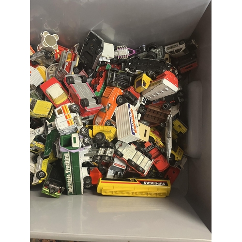 308 - Collection of played with and used diecast vehicles