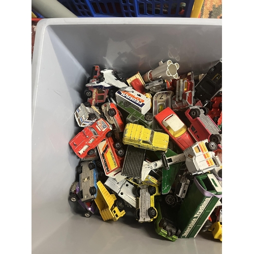 308 - Collection of played with and used diecast vehicles