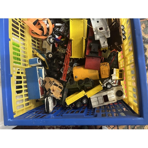 309 - Collection of played with and used large diecast vehicles