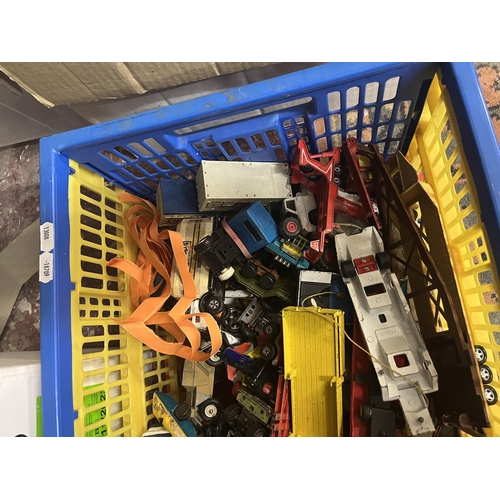 309 - Collection of played with and used large diecast vehicles