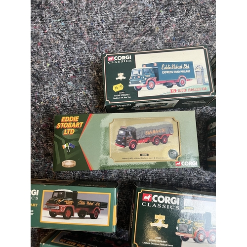 326 - Collection of boxed, mostly Corgi Classics, Eddie Stobart vehicles