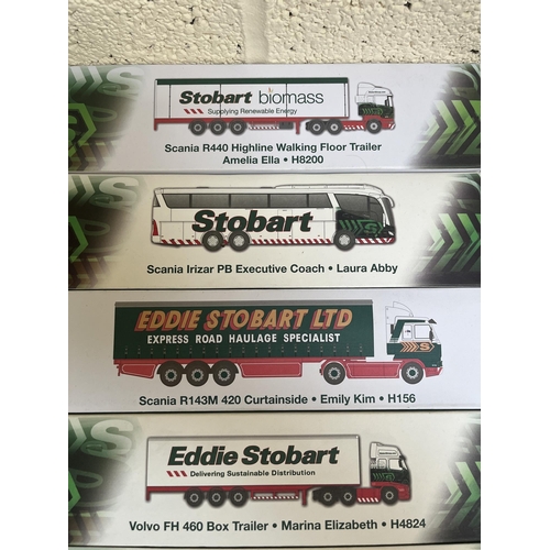 331 - Collection of boxed diecast, Eddie Stobart lorries