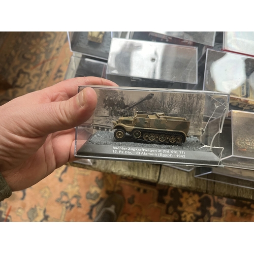 345 - Collection of scale military vehicles in original boxes