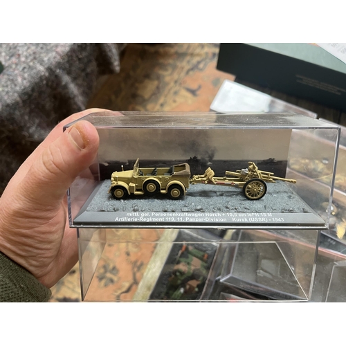 345 - Collection of scale military vehicles in original boxes