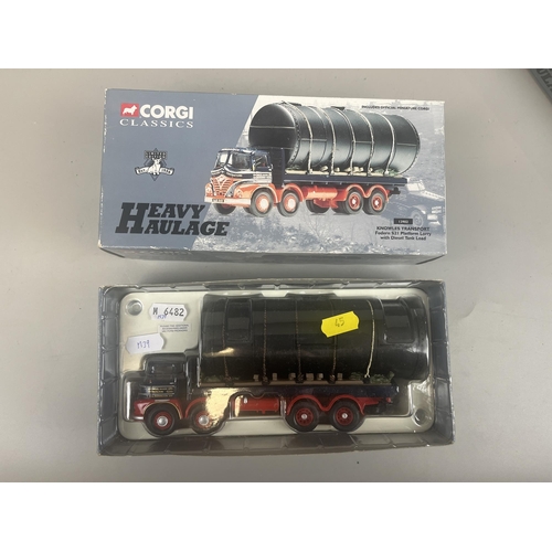 419 - 4 Corgi Classics Heavy Haulage diecast lorries in original boxes