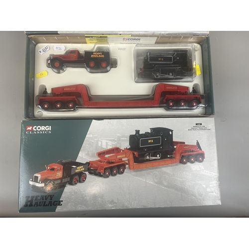 420 - 2 Corgi Classics Heavy Haulage large diecast lorries in original boxes