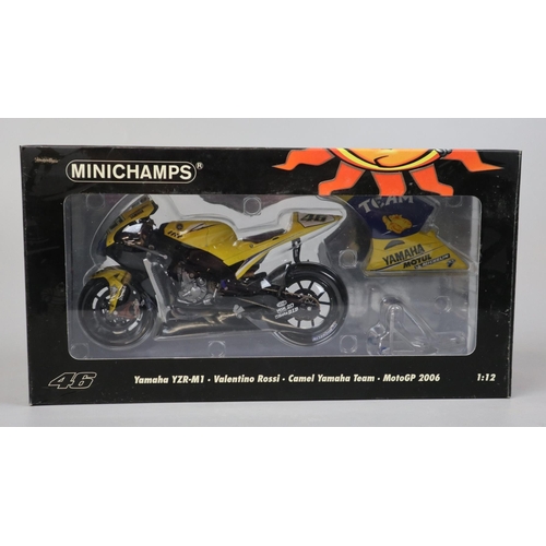 65 - Minichamps Valentino Rossi - Collection of 3 model motorcycles from 2006